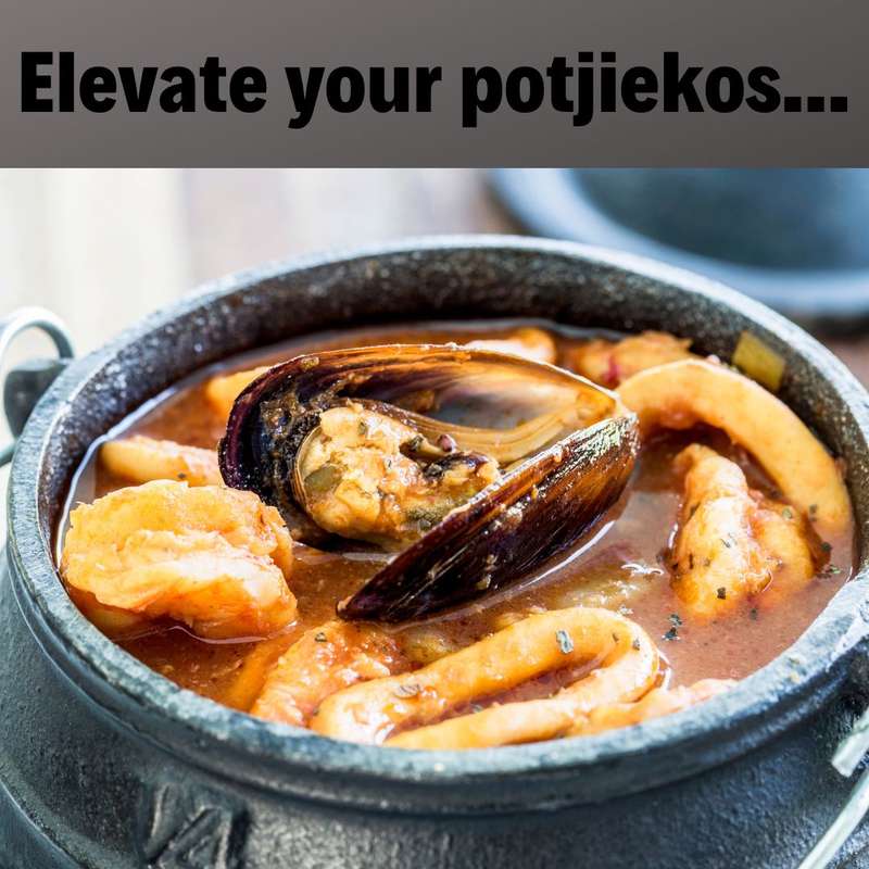 Lifespace Cast Iron No 1/4 Potjie Pot - 0.65lt (2-Pack)