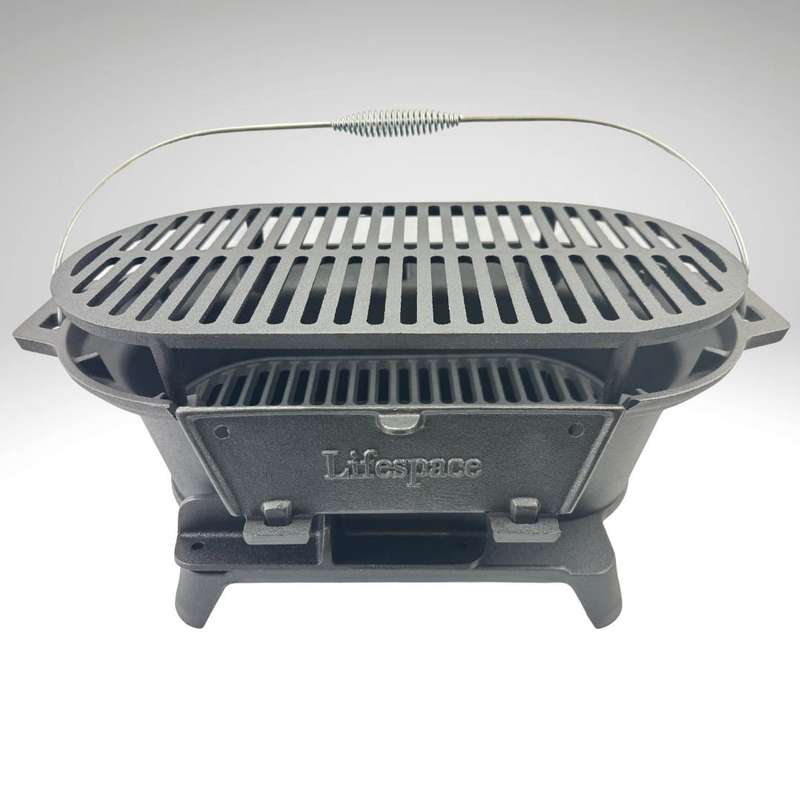 Lifespace 'Japanese Style BBQ' Cast Iron Hibachi Braai