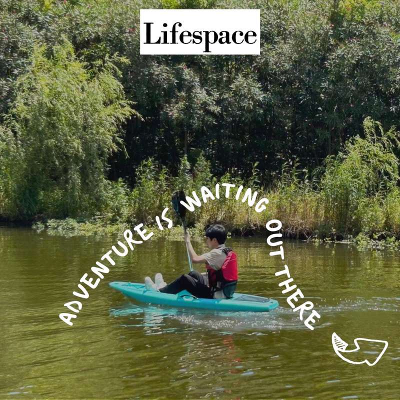 Lifespace Junior Adventure Kayak with Paddle