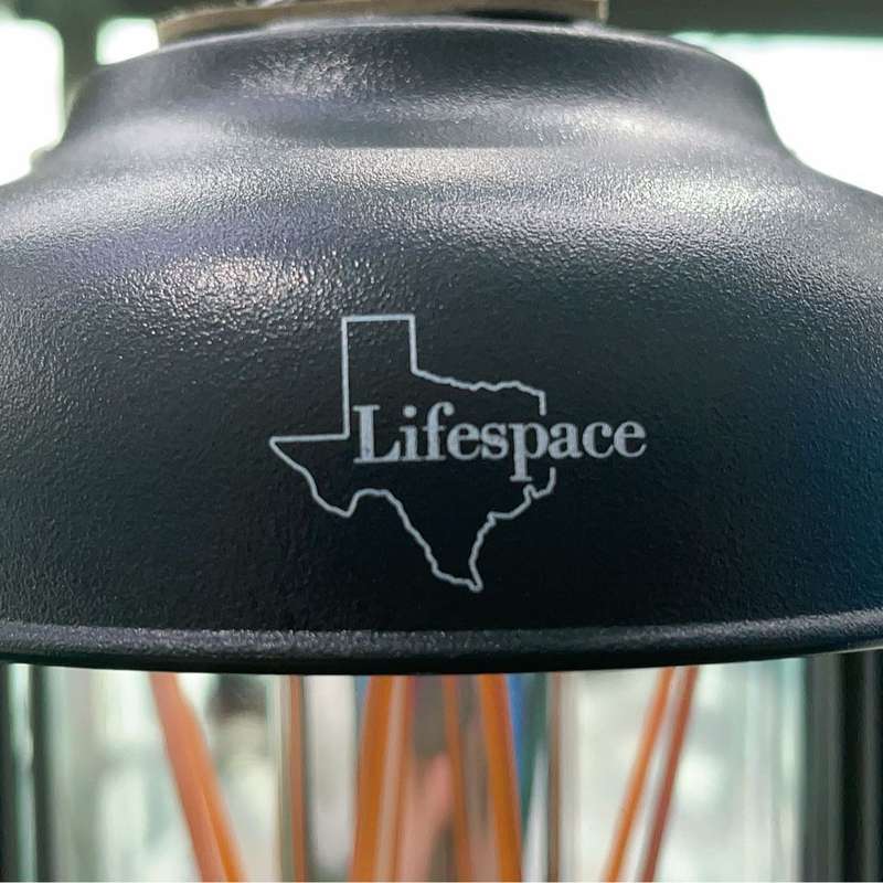 Lifespace Portable Waterproof LED Camping Lantern with Adjustable Brightness (Set of 2)