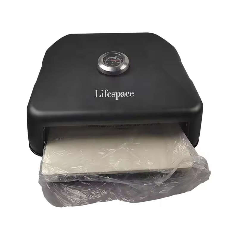 Lifespace Premium Matt Black Charcoal Pizza Oven