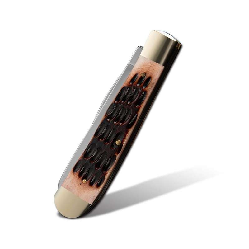 Lifespace Premium 'Trapper' 2-blade Pocket Knife with SS Blade & Bone Handle