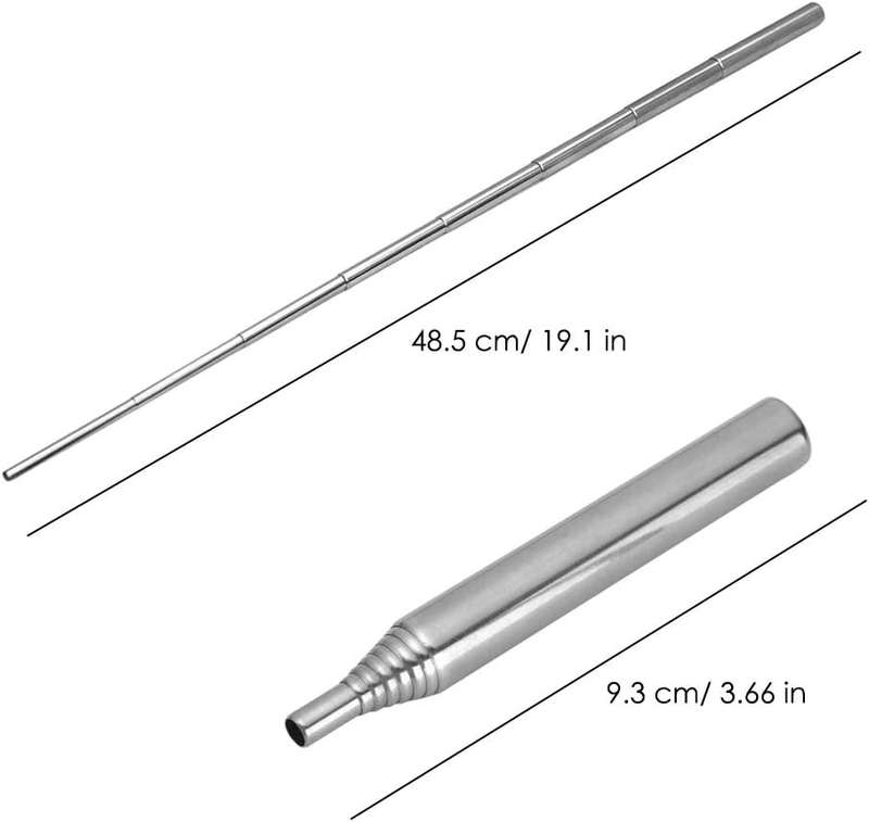 Lifespace Stainless Steel Pocket Fire Bellow Tool