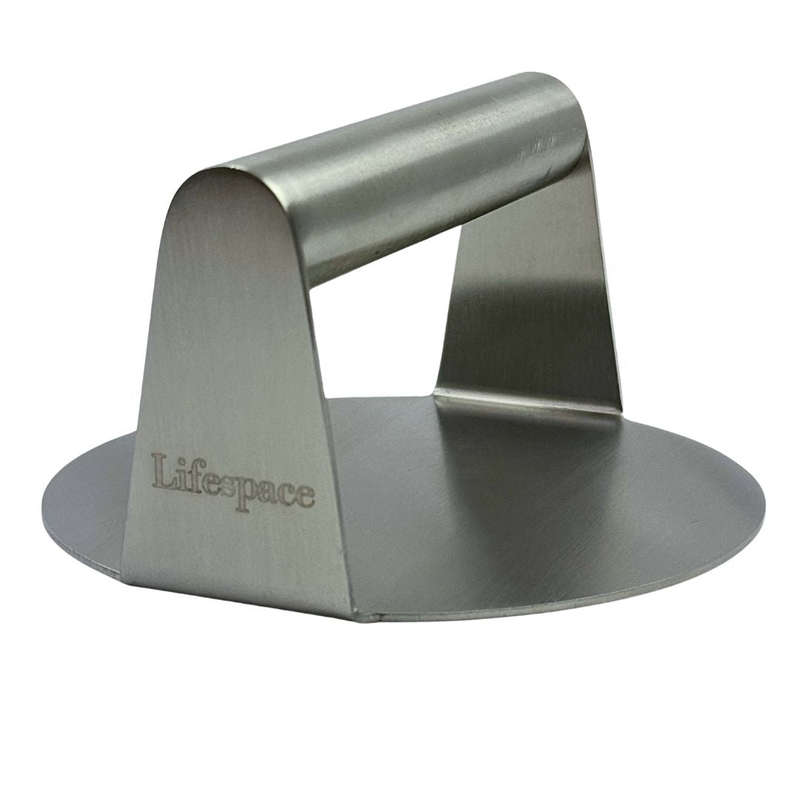 Lifespace Stainless Steel Smash Burger Braai Press