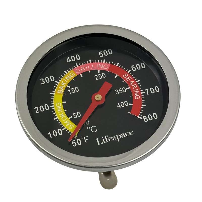 Lifespace Universal Replacement Braai Thermometer - Colour Face