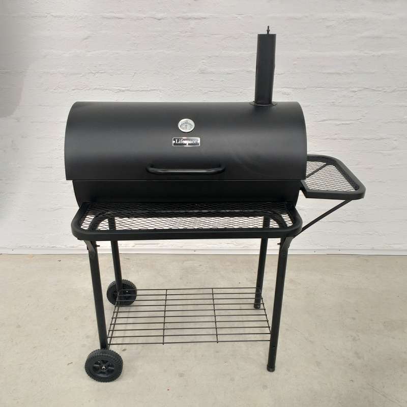 Lifespace Premium Barrel Smoker & Grill - Assembled