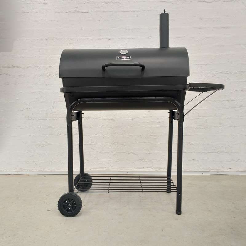 Lifespace Premium Barrel Smoker & Grill - Assembled