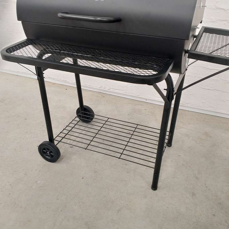 Lifespace Premium Barrel Smoker & Grill - Assembled