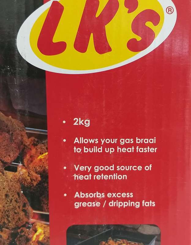 LK's Lava Rocks for Gas Braais