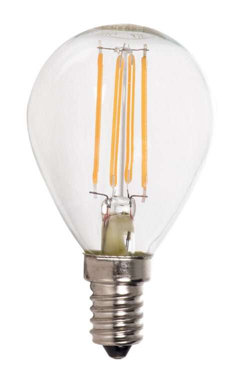 4W Warm White LED Filament Golf Ball E14 (SES) Lampholder