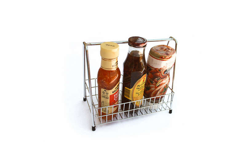 Condiment Basket - Chrome