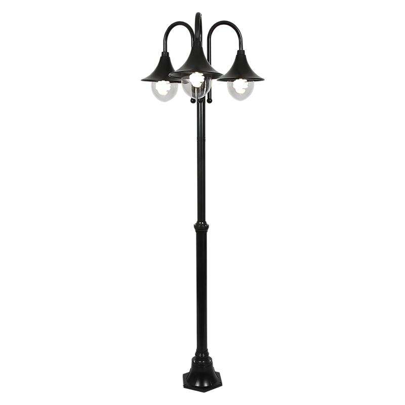 Aluminium with Clear Polycarbonate Cover Garden Light