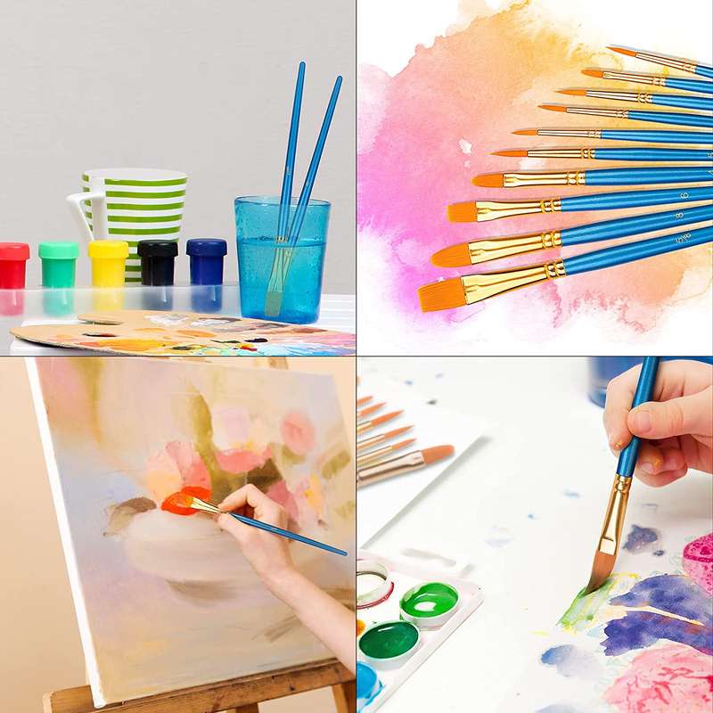 Artecho 10pc Artist Brush Set - Quality Student Range