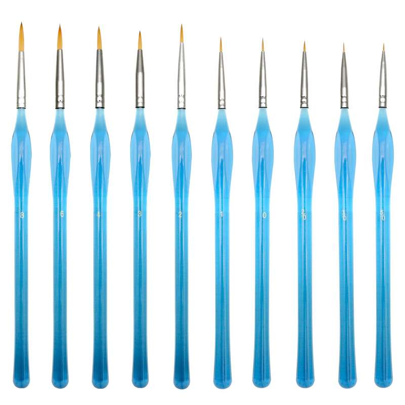 Artecho Artist 10pce Fine Detail Brush Set - Professional