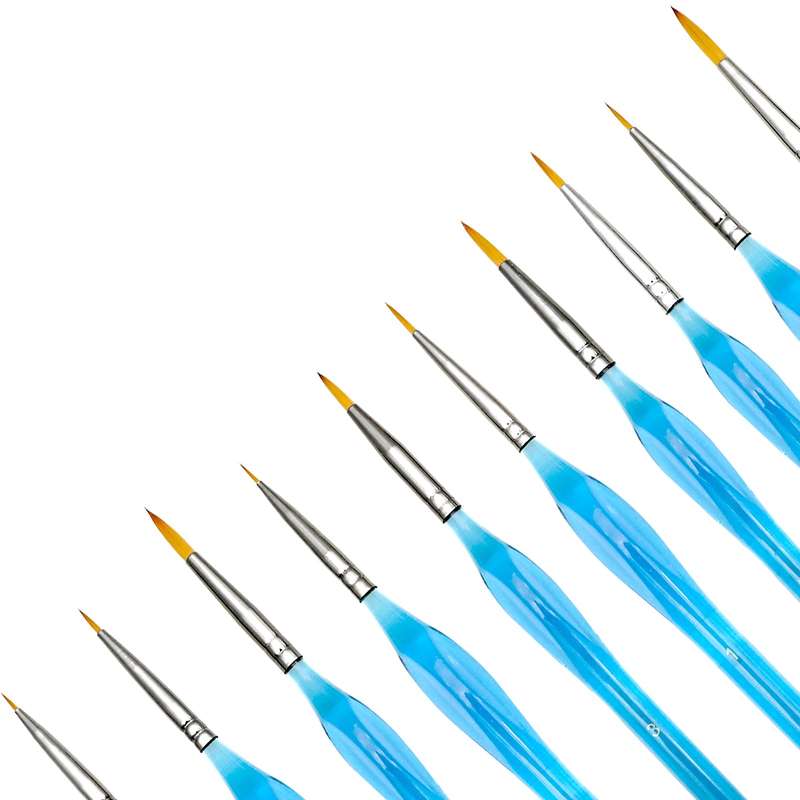 Artecho Artist 10pce Fine Detail Brush Set - Professional