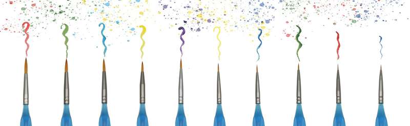 Artecho Artist 10pce Fine Detail Brush Set - Professional