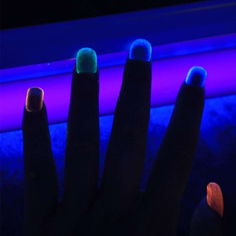 Artecho Glow in the Dark Paint - Set of 6 Colours, 60ml Acrylic Paints