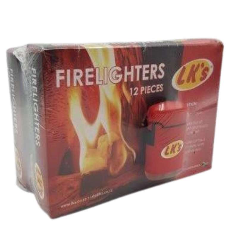 Combo Gift pack - Lks Jet Flame Lighter with 3 x 12 Block Firelighters