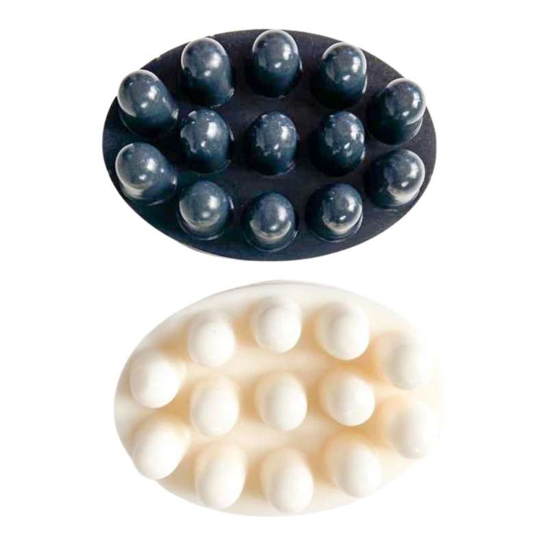 Earth & Edge Ebony & Ivory Rejuvenating Massage Soap Gift Pack - 2 Pack