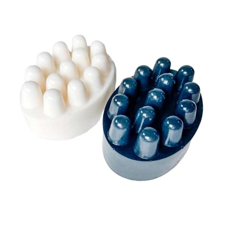 Earth & Edge Ebony & Ivory Rejuvenating Massage Soap Gift Pack - 2 Pack