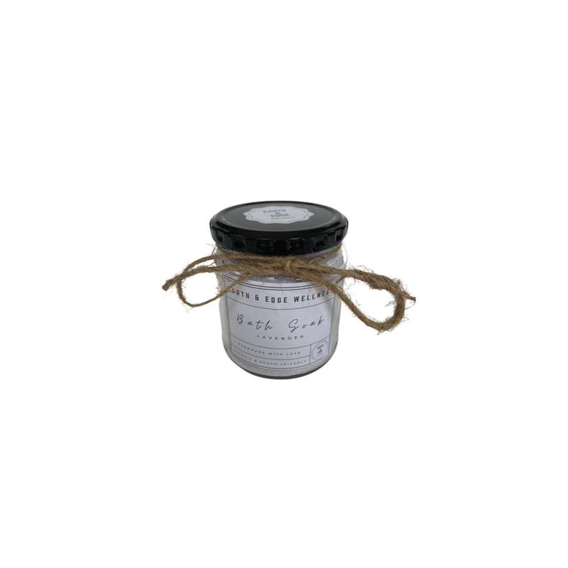 Earth & Edge Rose Geranium Essential Oil Bath Soak