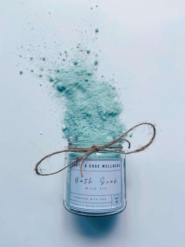Earth & Edge Wild Fig Essential Oil Bath Soak