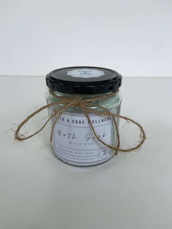 Earth & Edge Wild Fig Essential Oil Bath Soak