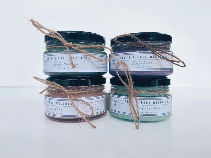 Earth & Edge Wild Fig Essential Oil Exfoliating Body Scrub