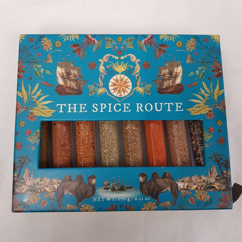 Eat Art Spice Route - 8 tube - An iconic collection of exotic spices from around the globe