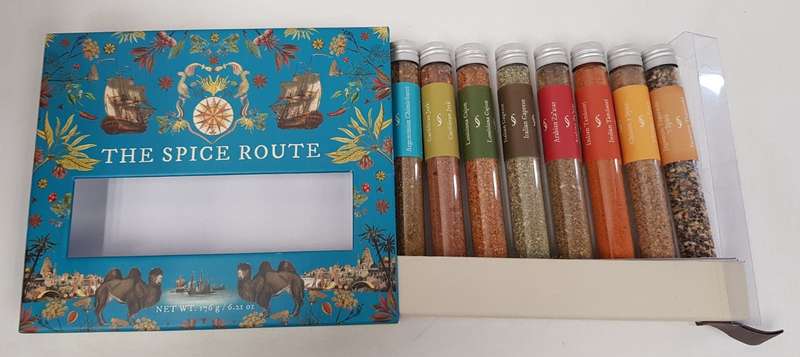 Eat Art Spice Route - 8 tube - An iconic collection of exotic spices from around the globe