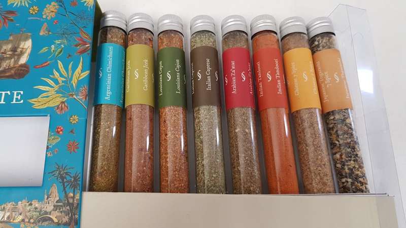 Eat Art Spice Route - 8 tube - An iconic collection of exotic spices from around the globe