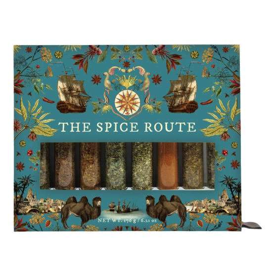 Eat Art Spice Route - 8 tube - An iconic collection of exotic spices from around the globe
