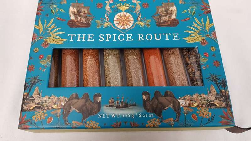Eat Art Spice Route - 8 tube - An iconic collection of exotic spices from around the globe