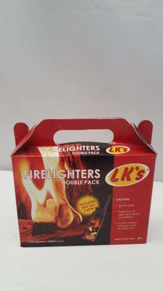 Firelighters - 2-Pack with Lighter