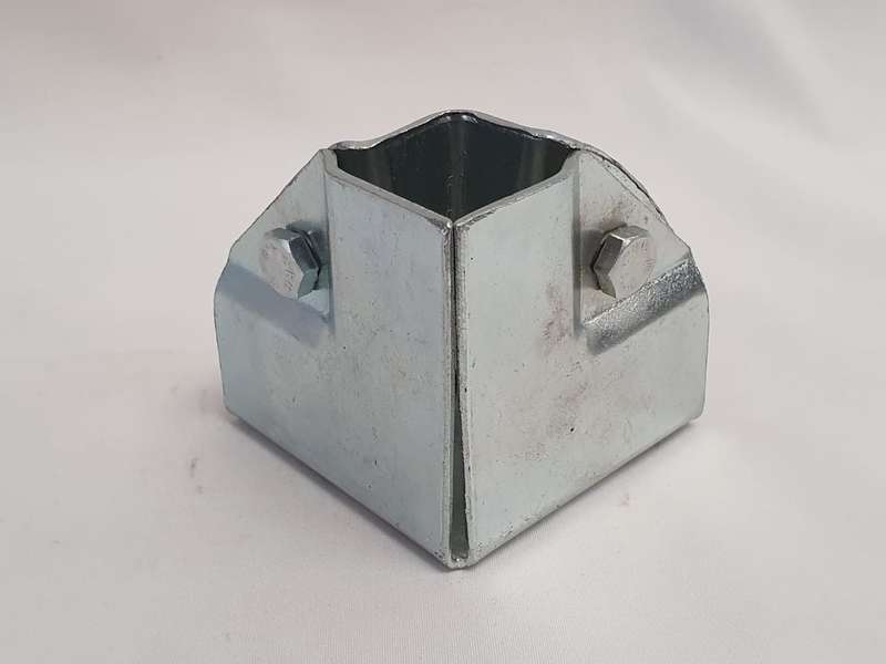 Insta-Connect No Weld DIY Connectors - Corner Joint 3 Way - Mild Steel