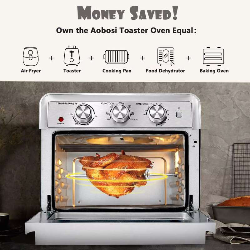 Lifespace 22lt Multi-Function Air Fryer Steam Oven - 1700w - Excellent Quality