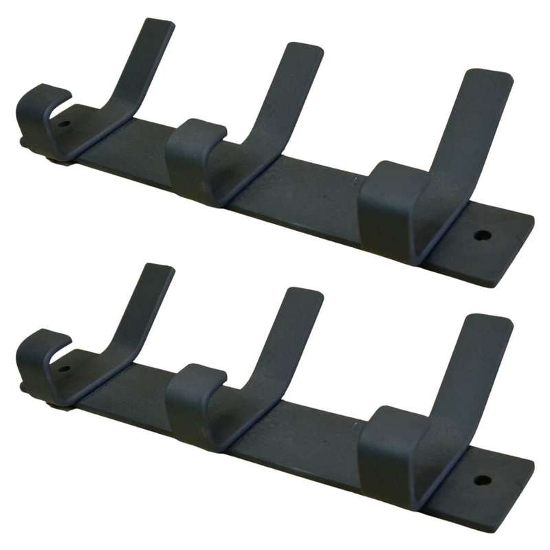 Lifespace 300mm Rustic Industrial Bespoke Utility Hook - 3 hooks