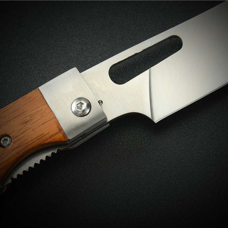 Lifespace 440A Stainless Steel Folding Japanese Chef Knife - Fantastic outdoor knife