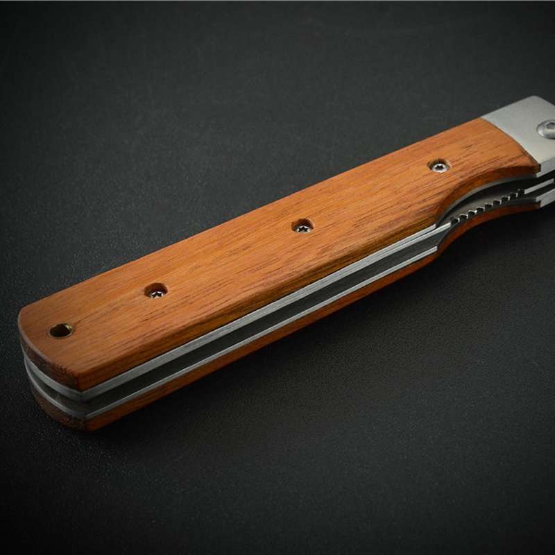 Lifespace 440A Stainless Steel Folding Japanese Chef Knife - Fantastic outdoor knife