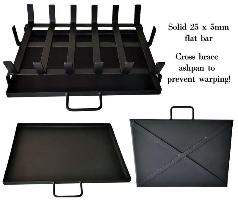 Lifespace 500mm Fire Grate & Ash Pan 2.0
