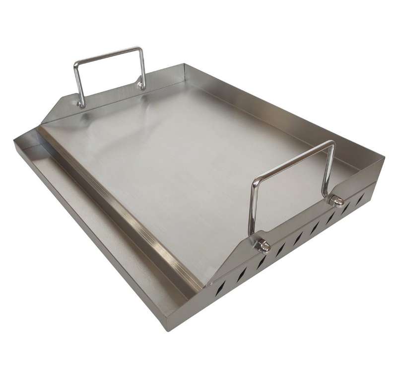 Lifespace 56cm Stainless Steel BBQ Flat Top Griddle