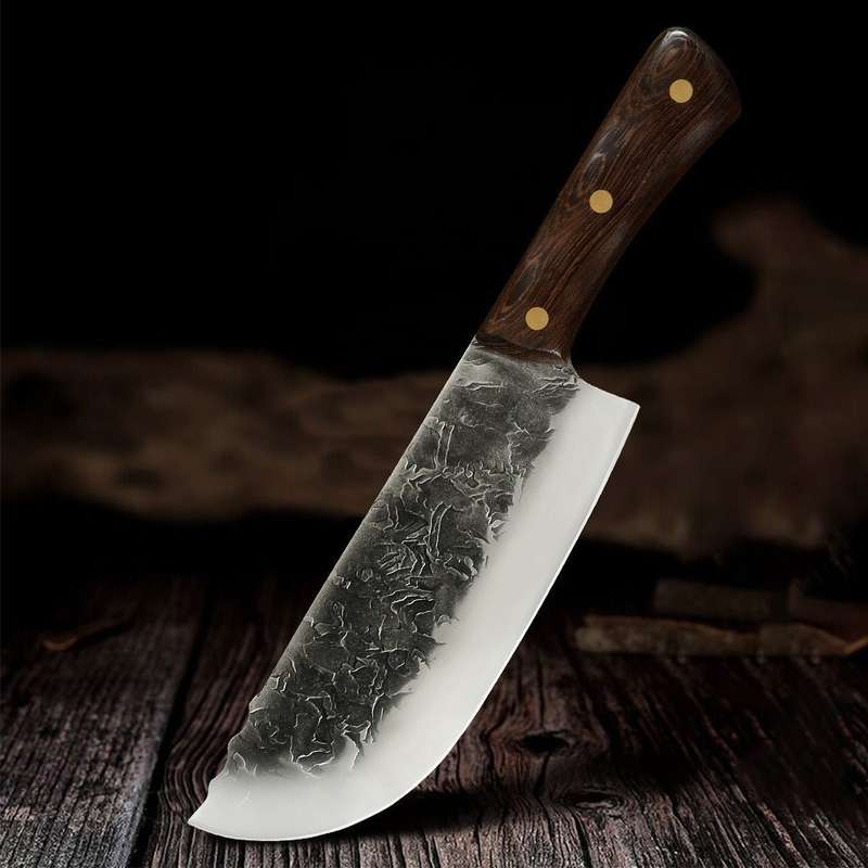 Lifespace 7,5" Hammer Forged Chef Cleaver
