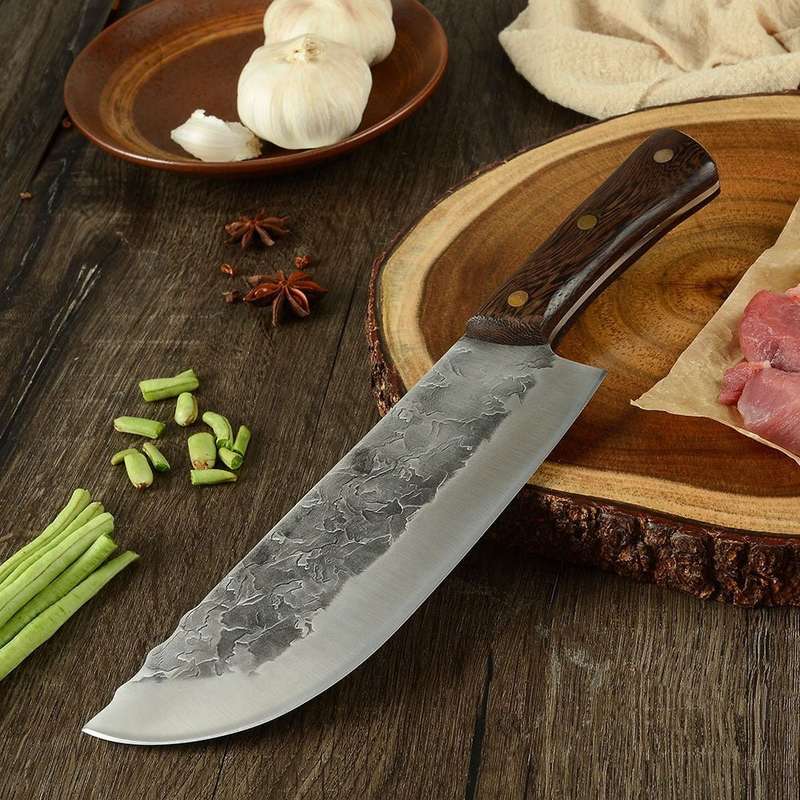 Lifespace 7,5" Hammer Forged Chef Cleaver