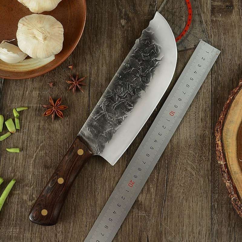 Lifespace 7,5" Hammer Forged Chef Cleaver