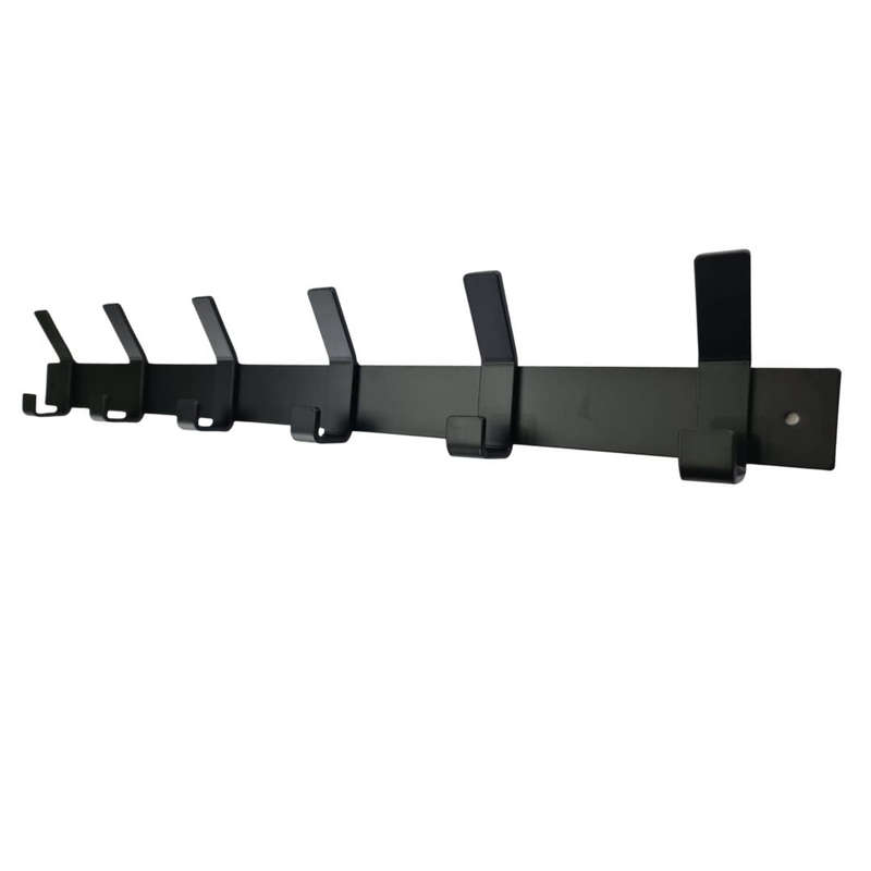 Lifespace 750mm Rustic Industrial Bespoke Utility Hook - 6 hooks