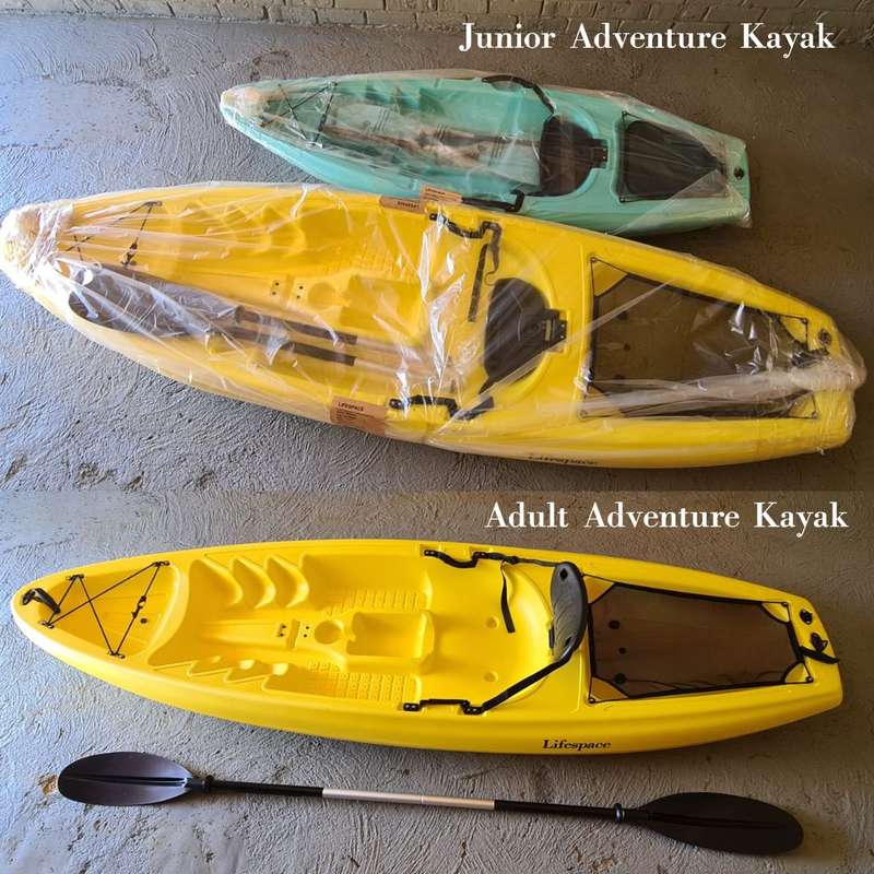 Lifespace Adult Adventure Kayak with Paddles