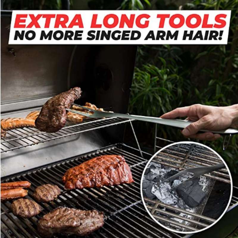 Lifespace BBQ Braai Heavy Duty Fork