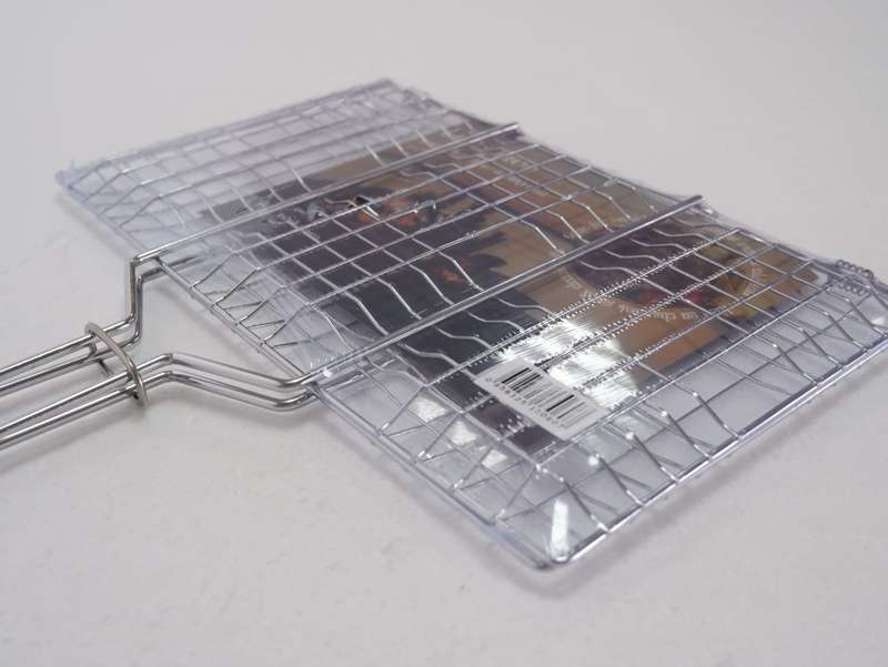 Lifespace Braai Grid Basket - Chrome