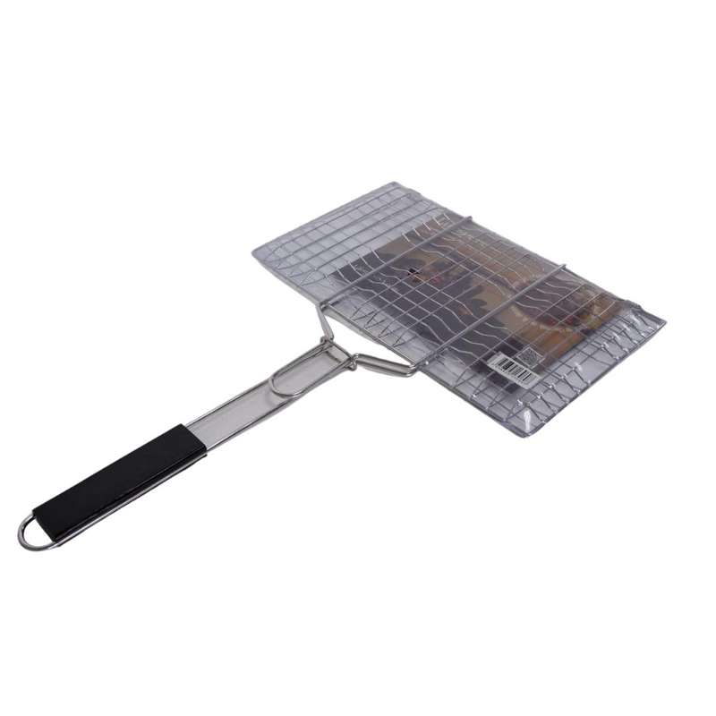 Lifespace Braai Grid Basket - Chrome