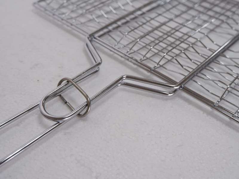 Lifespace Braai Grid Basket - Chrome